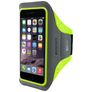Mobiparts Comfort Fit Brassard Téléphone iPhone 7 Plus Brassard Coque de Sport en Neoprène - Neon Green