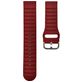 Mobigear Bumpy Bracelet Silicone Smartwatch Fermeture boucle ardillon - Connexion universelle de 22 mm - Bordeaux
