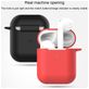 Mobigear Classic Coque Apple AirPods 2 Coque en Silicone Souple - Violet