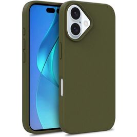 Mobigear Bio Coque iPhone 16 Plus Coque arrière en Eco-Friendly - Vert