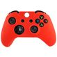 Mobigear Classic Coque Xbox One controller (model 1537 / 1697) Thin Coque en Silicone Souple - Rouge
