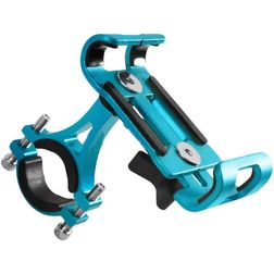 Mobigear Alloy Fixing Support Vélo / Moto Guidon Pince Universel - Bleu