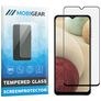 Mobigear Premium Samsung Galaxy A12 Verre trempé Protection d'écran - Compatible Coque - Noir