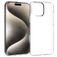 Mobigear Basics Transparent iPhone 16 Pro Max TPU souple Coque arrière - Transparent