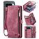 CaseMe 008 Housse Google Pixel 9 Pro XL Etui avec Coque Détachable Porte-Monnaie - Rouge