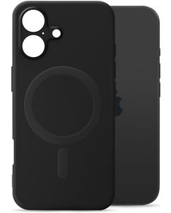 My Style Protective Flex Coque iPhone 17 MagSafe Coque arrière en TPU Souple - Noir