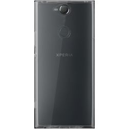 Mobigear Ultra Thin Coque Transparente Sony Xperia XA2 Plus Coque arrière en TPU Souple Extra-fin - Transparent