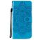 Mobigear Mandala Housse Motorola Moto E6s (2020) Etui Porte-Monnaie - Bleu