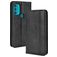 Mobigear Sensation Housse Motorola Moto G71 5G Etui Porte-Monnaie - Noir