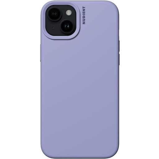 Nudient Base Coque iPhone 15 Plus Coque arrière en Silicone - Soft Purple