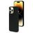 Mobiparts Coque iPhone 14 Pro Max Coque arrière en Silicone - Noir