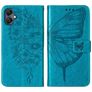 Mobigear Butterfly Housse Samsung Galaxy A05 Etui Porte-Monnaie - Bleu