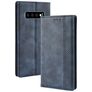 Mobigear Sensation Housse Samsung Galaxy S10 Etui Porte-Monnaie - Bleu