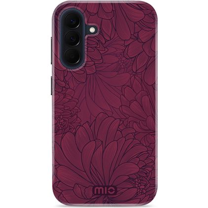 MIO Coque Samsung Galaxy A57 MagSafe Coque arrière Rigide - Berry Blooms