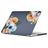 Mobigear Design MacBook Air 15 Pouces (2023-2026) Coque - Flowers Black - Model A2941 / A3114 / A3241 / A3448