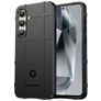 Mobigear Rugged Shield Coque Samsung Galaxy S24 FE Coque arrière en TPU Souple Anti-Chocs - Noir