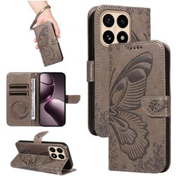 Mobigear Butterfly Housse Xiaomi 15T Etui Porte-Monnaie - Gris