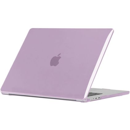 Mobigear Crystal Case MacBook Air 13 Pouces (2022-2026) Coque - Violet - Model A2681 / A3113 / A3240 / A3449