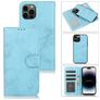 Mobigear Wallet Housse iPhone 15 Pro Max Etui avec Coque Détachable Porte-Monnaie - Bleu