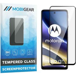 Mobigear Premium Motorola Moto G51 5G Verre trempé Protection d'écran - Compatible Coque - Noir