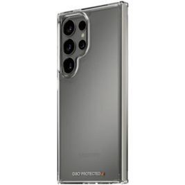 PanzerGlass D30 Coque Transparente Samsung Galaxy S24 Ultra Coque arrière Rigide Anti-Chocs - Transparent
