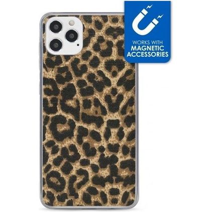 My Style Magneta Coque iPhone 12 Pro Coque arrière en TPU Souple - Leopard