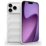 Mobigear Bumpy Coque iPhone 18 Pro Max Coque arrière en TPU Souple - Blanc