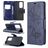 Mobigear Butterfly Housse Huawei P40 Pro Etui Porte-Monnaie - Bleu