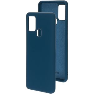 Mobiparts Coque Samsung Galaxy A21s Coque arrière en Silicone - Blueberry Blue
