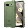 Mobigear Rugged Shield Google Pixel 7a TPU souple Coque arrière Antichoc - Vert