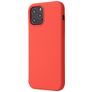 Mobigear Rubber Touch Coque iPhone 12 Mini Coque arrière en Silicone - Coral