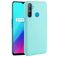 Mobigear Croco Coque Realme C3 Coque arrière Rigide - Turquoise