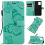 Mobigear Butterfly Housse Samsung Galaxy S10 Lite Etui Porte-Monnaie - Turquoise