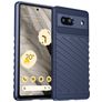 Mobigear Groove Coque Google Pixel 7a Coque arrière en TPU Souple - Bleu
