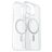 Otterbox Symmetry Plus Coque Transparente iPhone 16 Pro Max MagSafe Coque arrière Rigide Anti-Chocs - Transparent