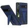 Mobigear Armor Stand Coque Google Pixel 6 Pro Coque arrière Rigide Anti-Chocs avec Support Amovible - Bleu