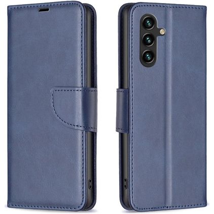 Mobigear Excellent Housse Samsung Galaxy S25 FE Etui Porte-Monnaie - Bleu