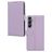 Mobilize Premium Gelly Wallet Housse Samsung Galaxy A24 Etui Porte-Monnaie - Violet