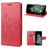 Mobigear Butterfly Housse OnePlus 10T Etui Porte-Monnaie - Rouge