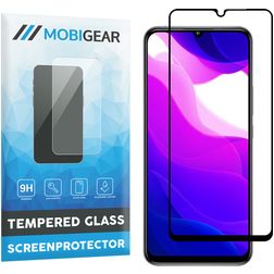 Mobigear Premium Xiaomi Mi 10 Lite Verre trempé Protection d'écran - Compatible Coque - Noir