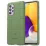 Mobigear Rugged Shield Coque Samsung Galaxy A73 Coque arrière en TPU Souple Anti-Chocs - Vert