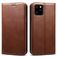 Suteni Art iPhone 11 Étui Portefeuille - Marron