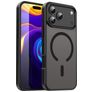 Mobigear Shockproof Coque iPhone 17 Pro Max MagSafe Coque arrière Rigide - Noir