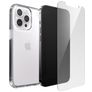 Speck Perfectly Clear ShieldView Coque Transparente iPhone 13 Pro Coque arrière Rigide Anti-Chocs - Transparent
