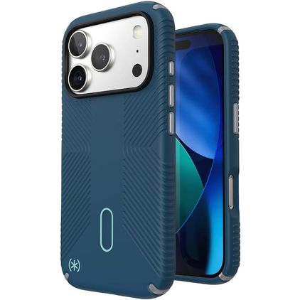 Speck Presidio2 Grip Coque iPhone 17 Pro MagSafe Coque arrière Rigide Anti-Chocs - ClickLock