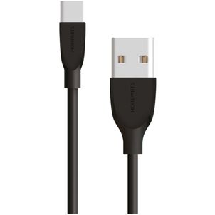 Mobiparts - Câble USB-A vers USB-C 2 mètres - Noir