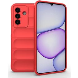Mobigear Bumpy Coque Samsung Galaxy A27 Coque arrière en TPU Souple - Rouge