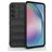 Mobigear Bumpy Coque Samsung Galaxy A55 Coque arrière en TPU Souple - Noir