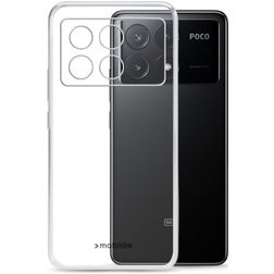 Mobilize Gelly Transparent POCO X6 Pro TPU souple Coque arrière - Transparent