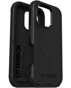 Otterbox Defender Coque iPhone 16 Pro MagSafe Coque arrière Rigide Anti-Chocs - Noir